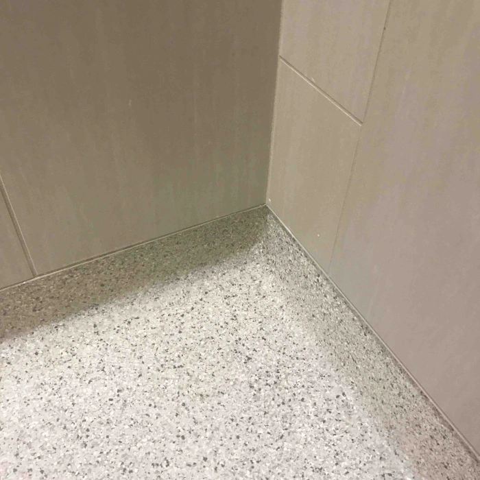 Fake Epoxy Flooring Corners